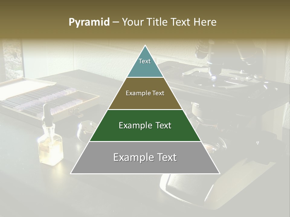 Laboratory Desktop PowerPoint Template