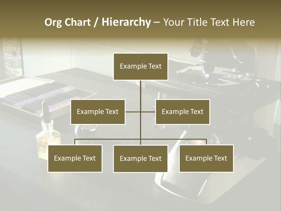 Laboratory Desktop PowerPoint Template