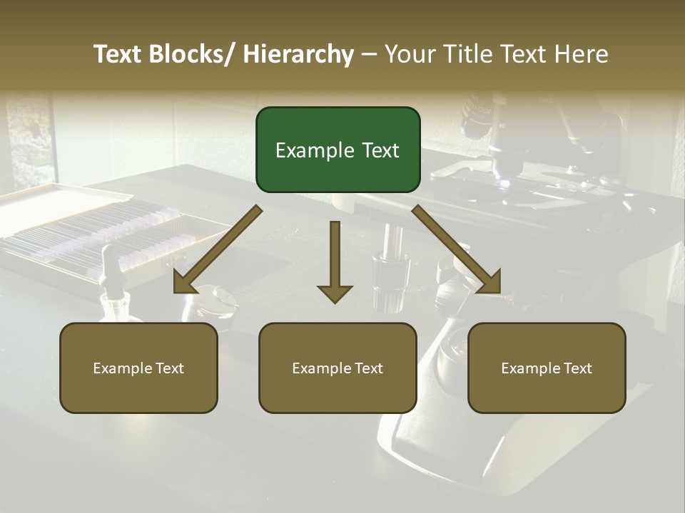 Laboratory Desktop PowerPoint Template