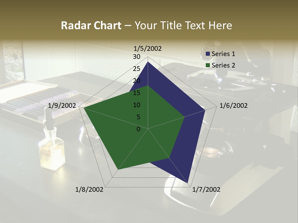 Laboratory Desktop PowerPoint Template