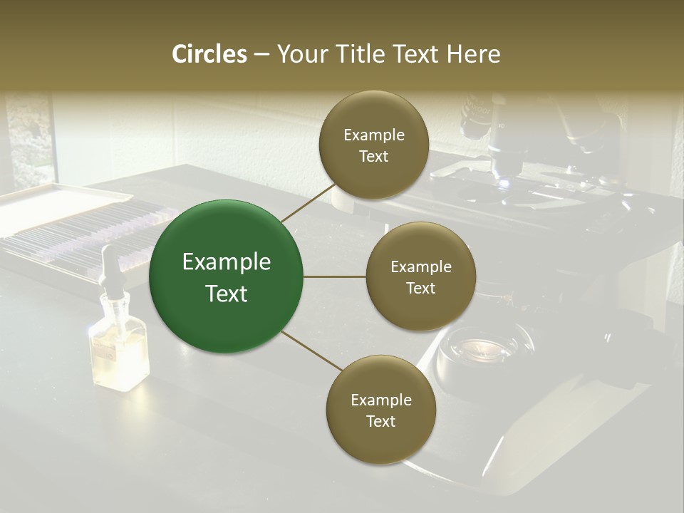 Laboratory Desktop PowerPoint Template