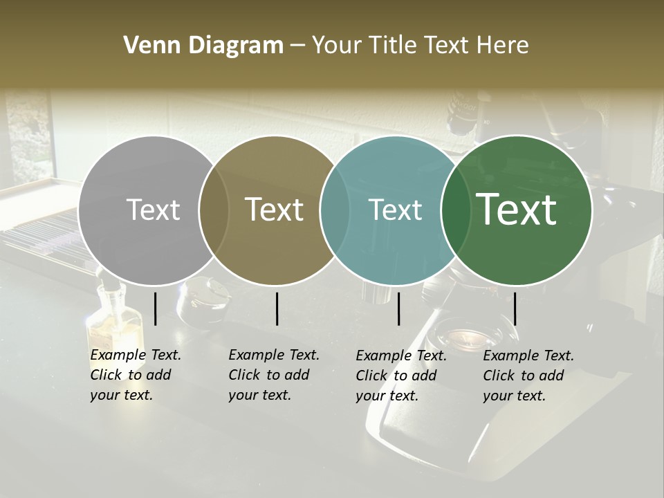 Laboratory Desktop PowerPoint Template