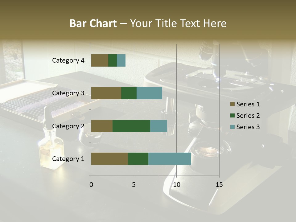 Laboratory Desktop PowerPoint Template