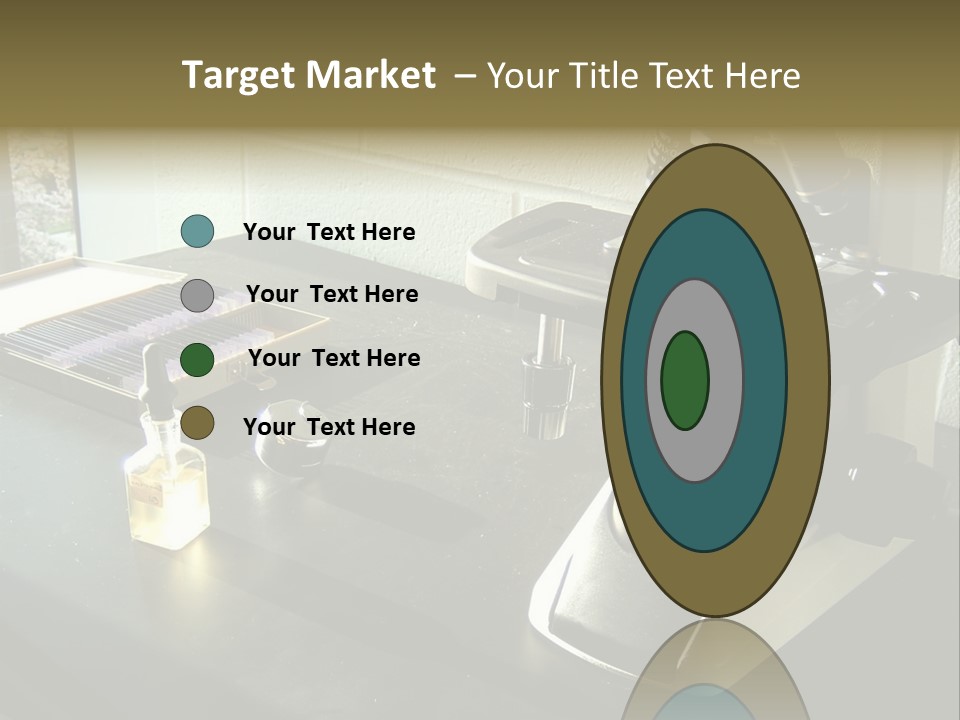 Laboratory Desktop PowerPoint Template