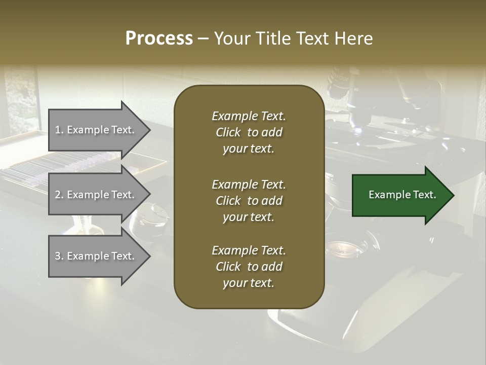 Laboratory Desktop PowerPoint Template