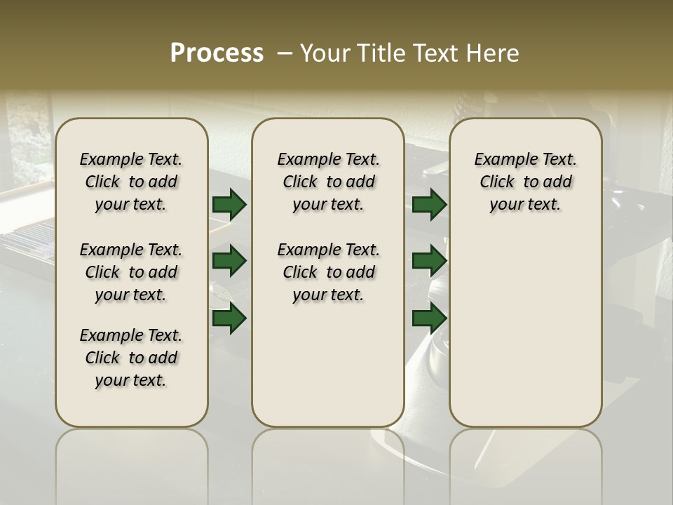 Laboratory Desktop PowerPoint Template