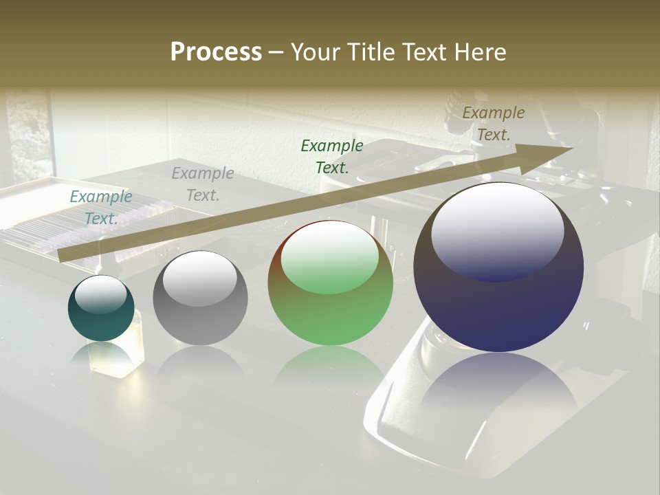 Laboratory Desktop PowerPoint Template