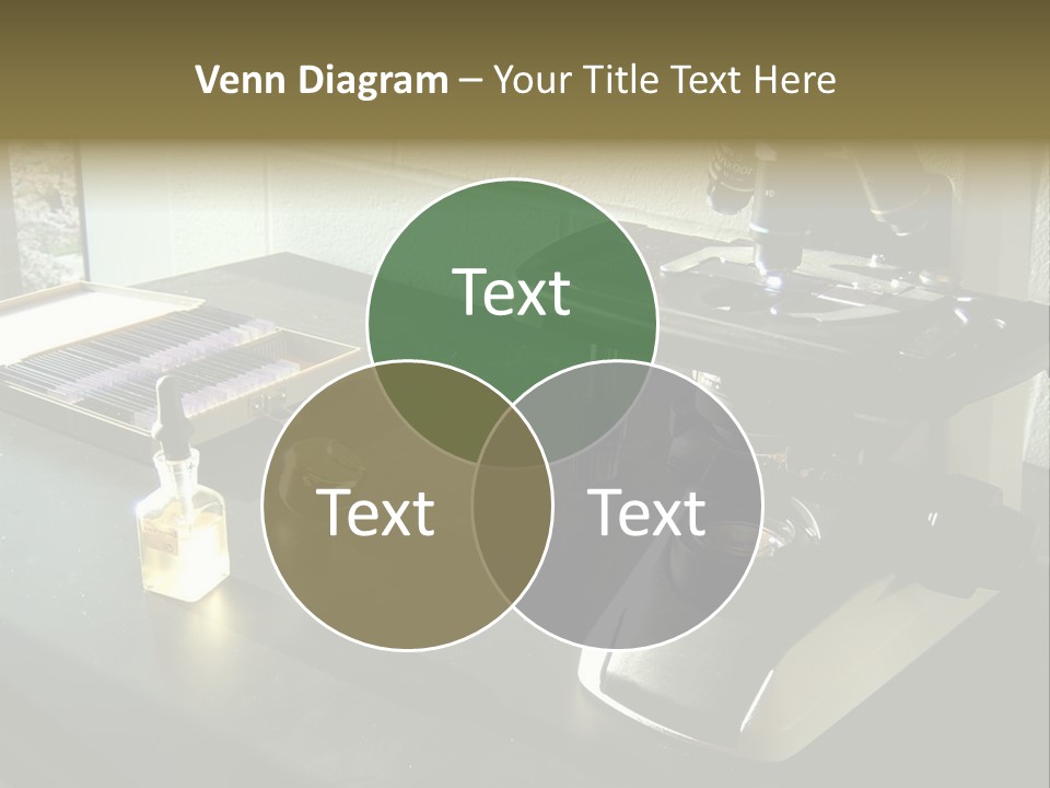 Laboratory Desktop PowerPoint Template