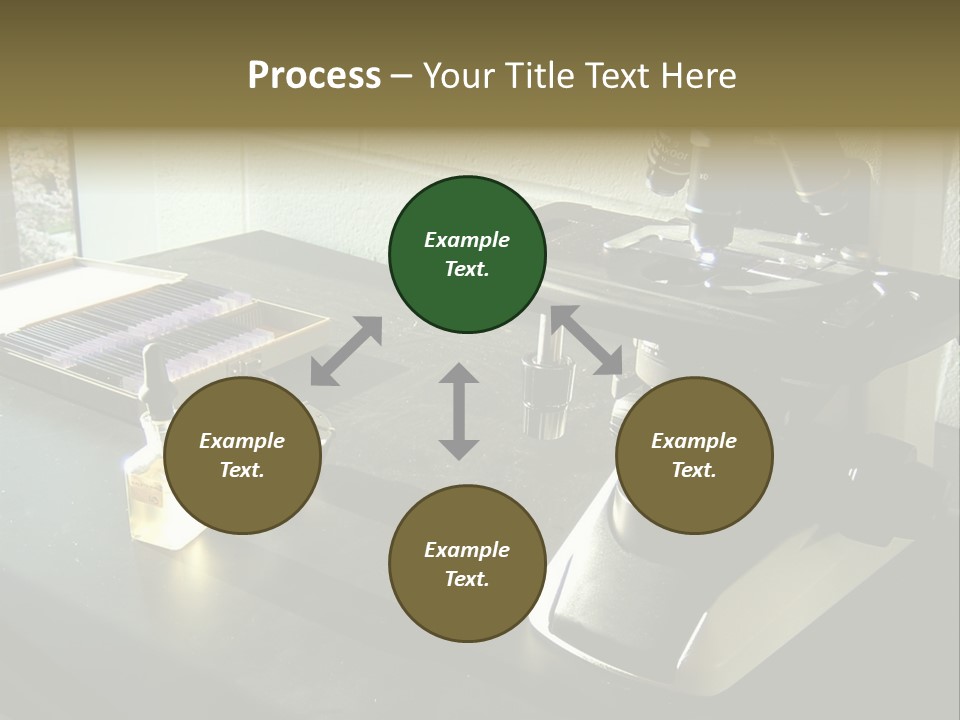 Laboratory Desktop PowerPoint Template