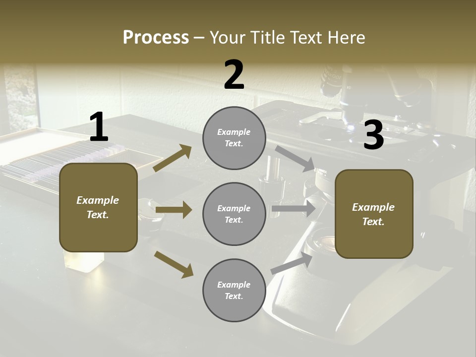 Laboratory Desktop PowerPoint Template
