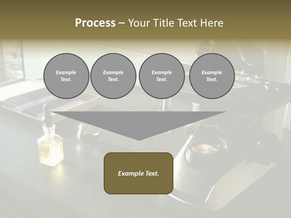 Laboratory Desktop PowerPoint Template