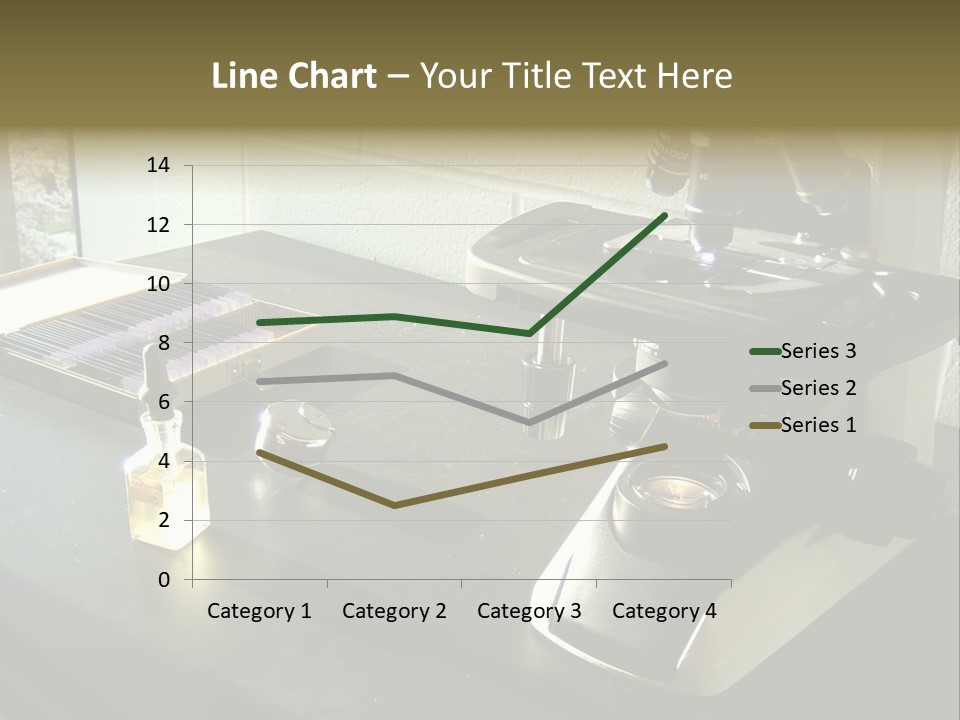 Laboratory Desktop PowerPoint Template