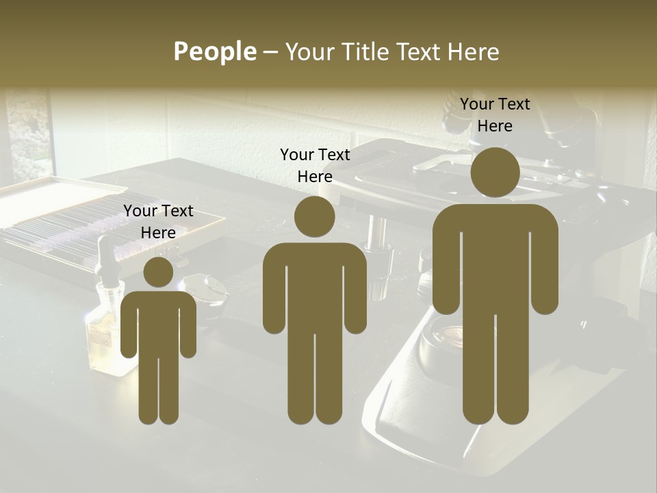 Laboratory Desktop PowerPoint Template