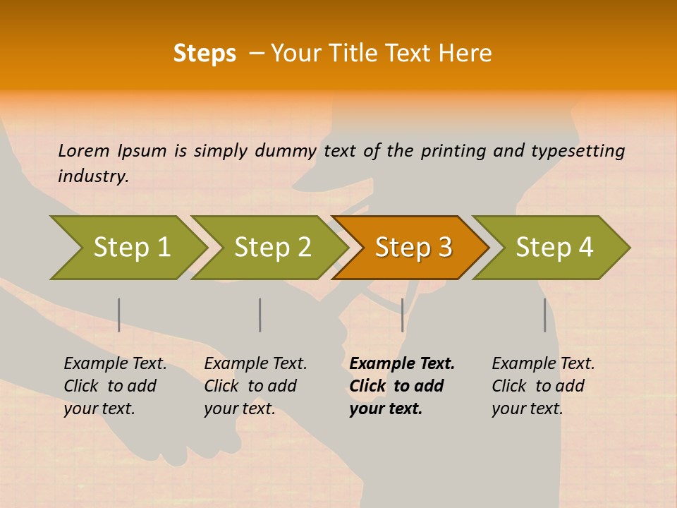 Coaching Baseball - Silhouette Of A Coach Showing A Boy How To Hold A Bat PowerPoint Template
