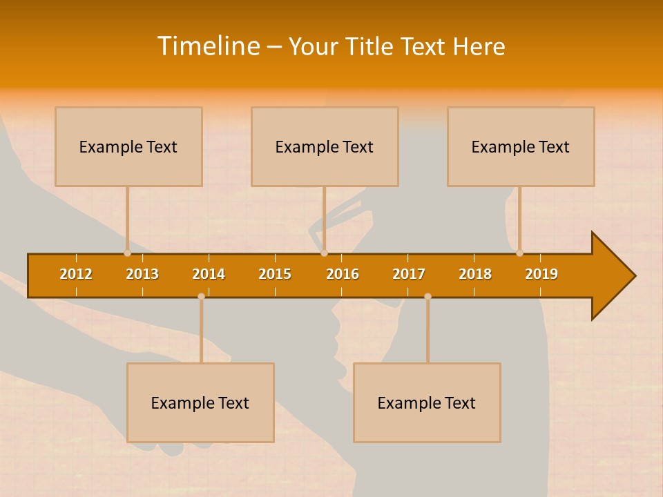 Coaching Baseball - Silhouette Of A Coach Showing A Boy How To Hold A Bat PowerPoint Template