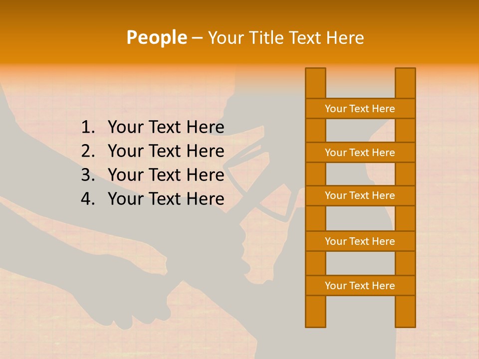 Coaching Baseball - Silhouette Of A Coach Showing A Boy How To Hold A Bat PowerPoint Template