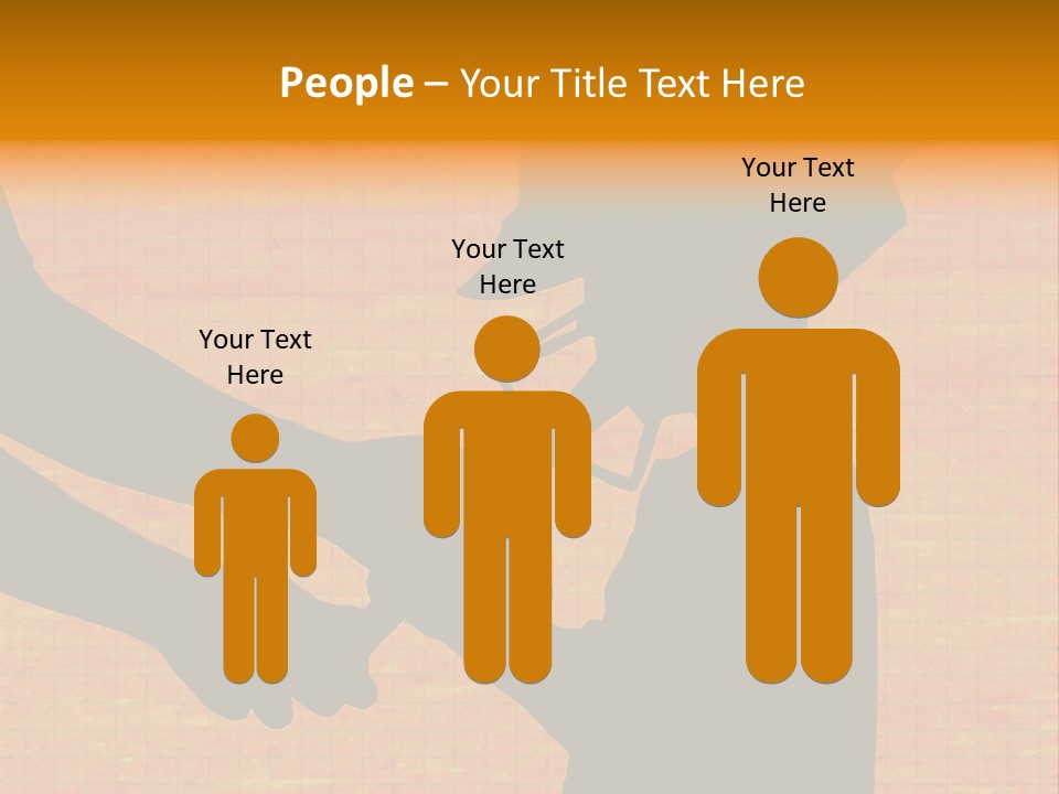 Coaching Baseball - Silhouette Of A Coach Showing A Boy How To Hold A Bat PowerPoint Template