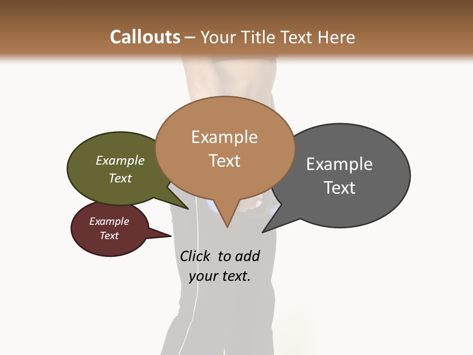 A Female Fitness Instructor Demonstrates The Finishing Position Of The Dumbbell Deadlift PowerPoint Template