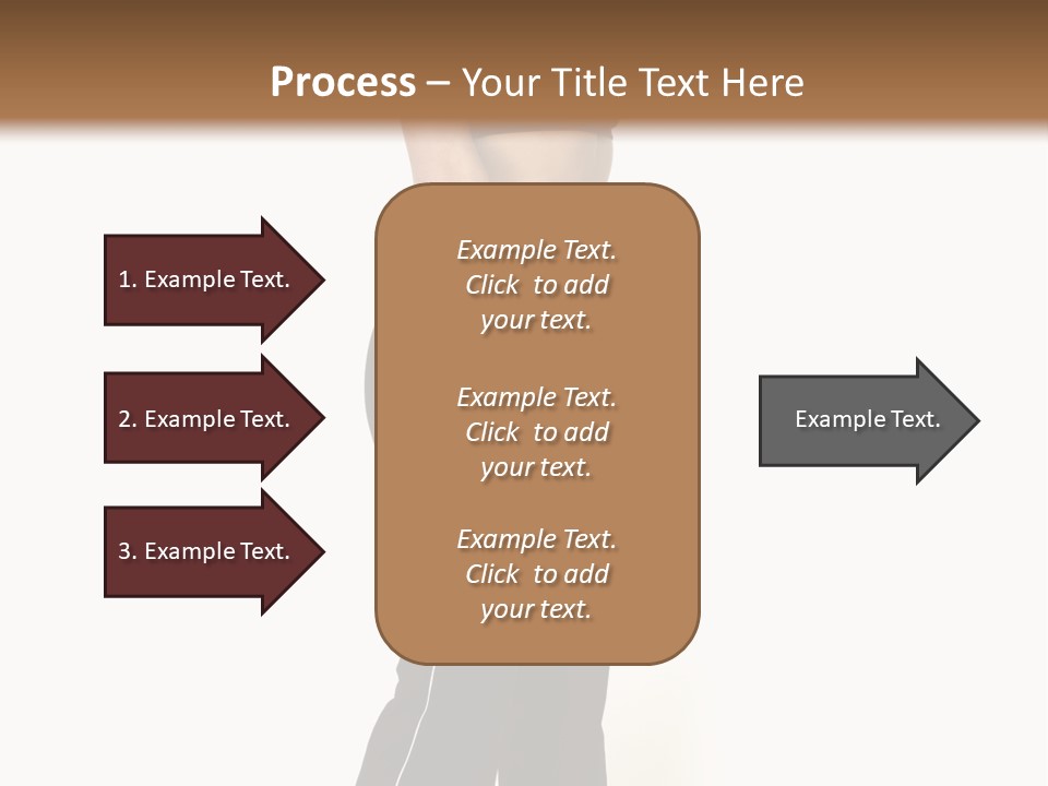 A Female Fitness Instructor Demonstrates The Finishing Position Of The Dumbbell Deadlift PowerPoint Template