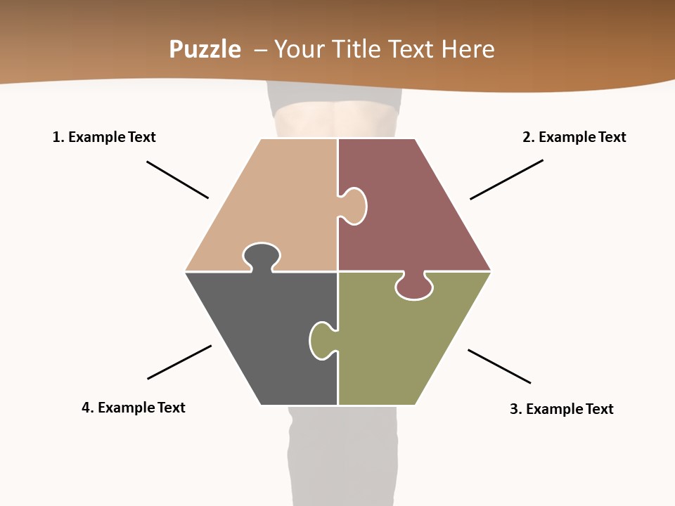 A Female Fitness Instructor Demonstrates The Finishing Position Of The Jump Squat PowerPoint Template