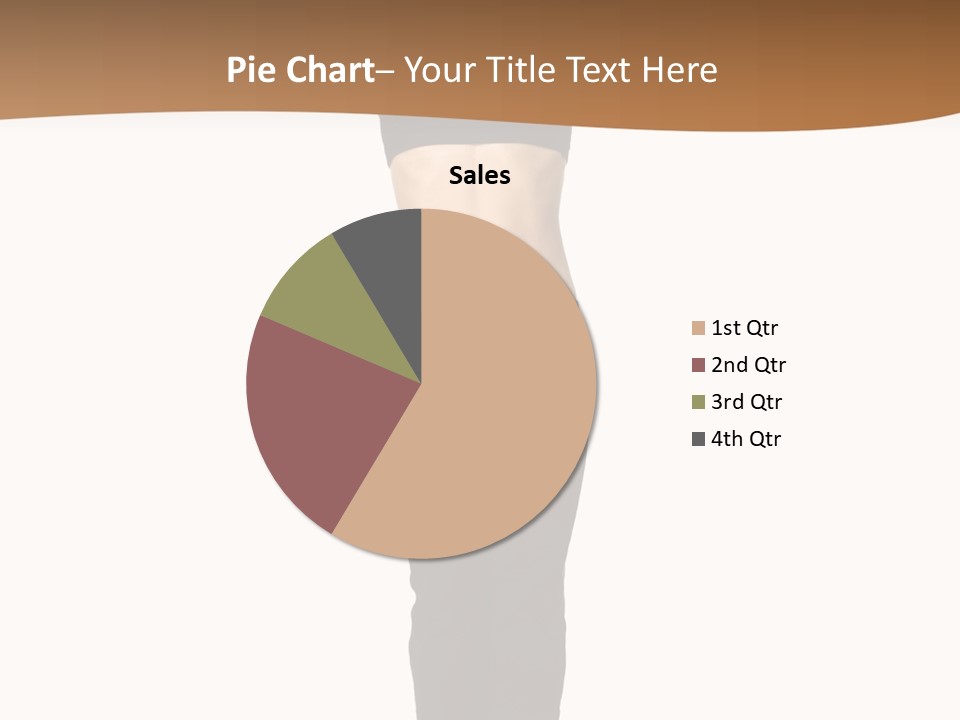 A Female Fitness Instructor Demonstrates The Finishing Position Of The Jump Squat PowerPoint Template