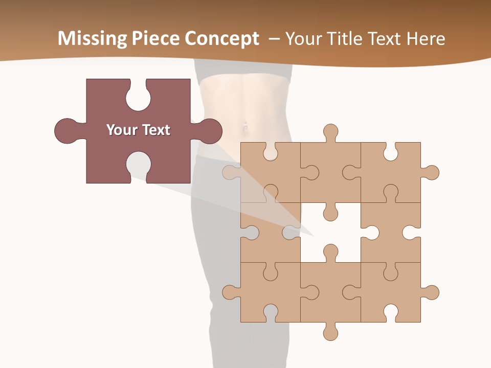 A Female Fitness Instructor Demonstrates The Finishing Position Of The Jump Squat PowerPoint Template