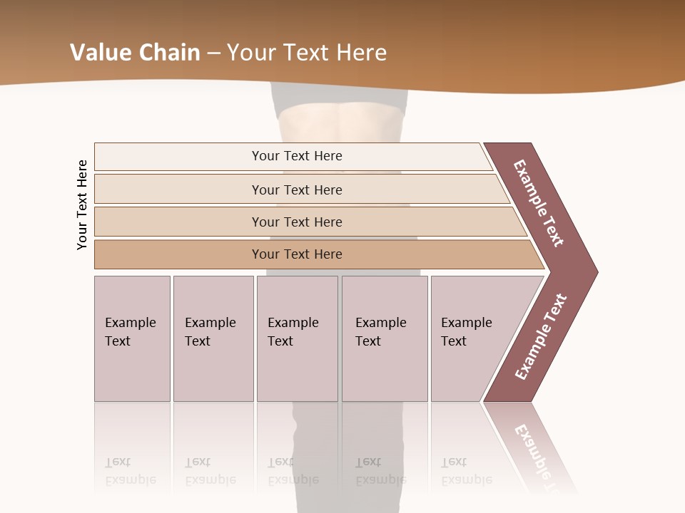 A Female Fitness Instructor Demonstrates The Finishing Position Of The Jump Squat PowerPoint Template