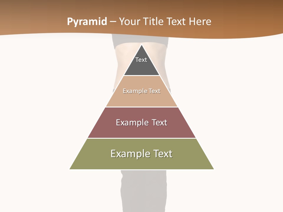 A Female Fitness Instructor Demonstrates The Finishing Position Of The Jump Squat PowerPoint Template