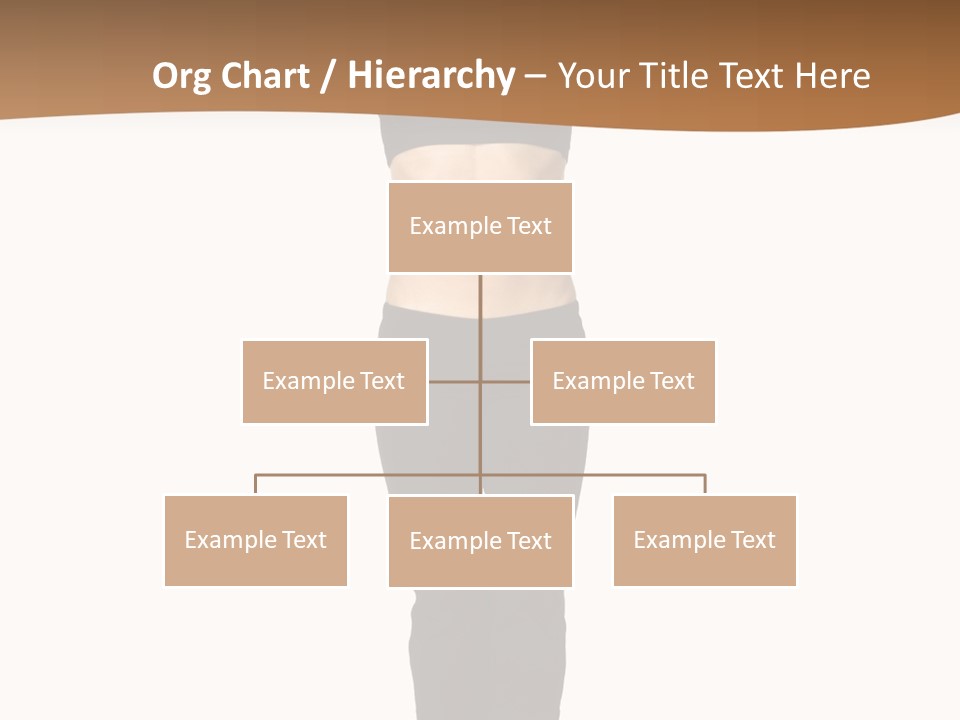 A Female Fitness Instructor Demonstrates The Finishing Position Of The Jump Squat PowerPoint Template