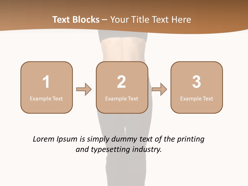 A Female Fitness Instructor Demonstrates The Finishing Position Of The Jump Squat PowerPoint Template
