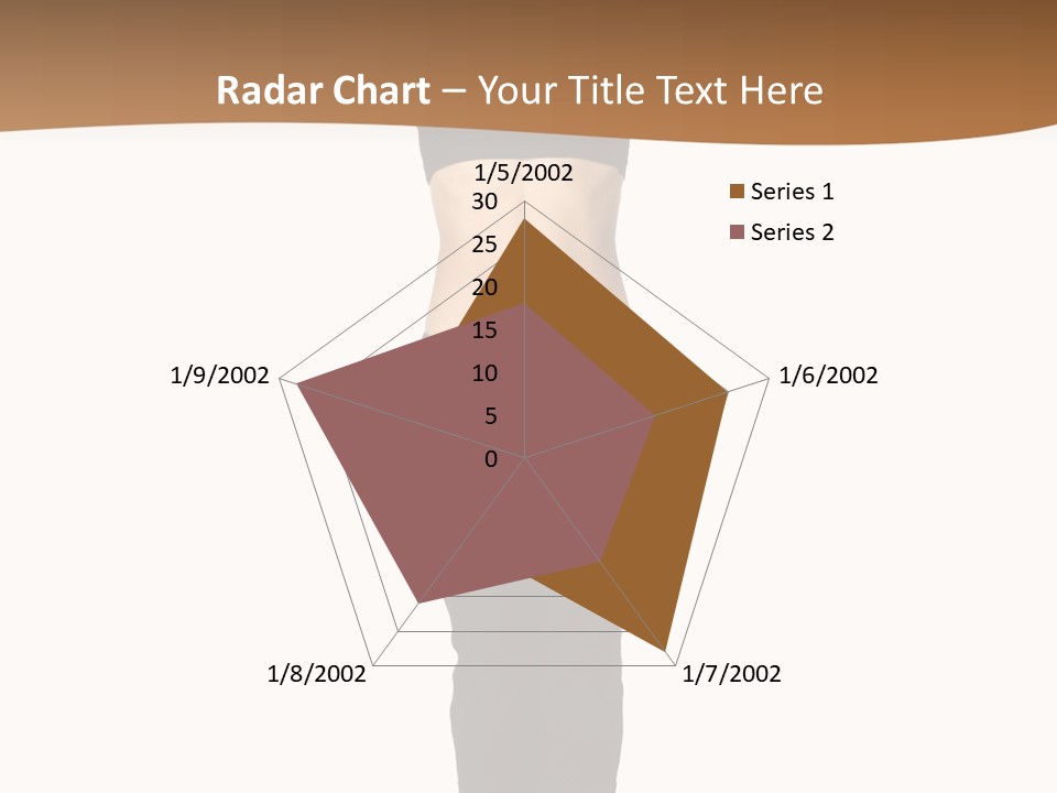 A Female Fitness Instructor Demonstrates The Finishing Position Of The Jump Squat PowerPoint Template