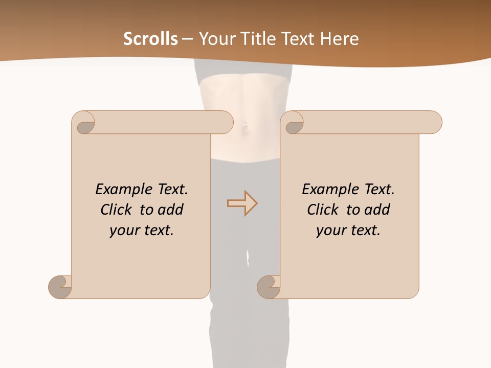 A Female Fitness Instructor Demonstrates The Finishing Position Of The Jump Squat PowerPoint Template
