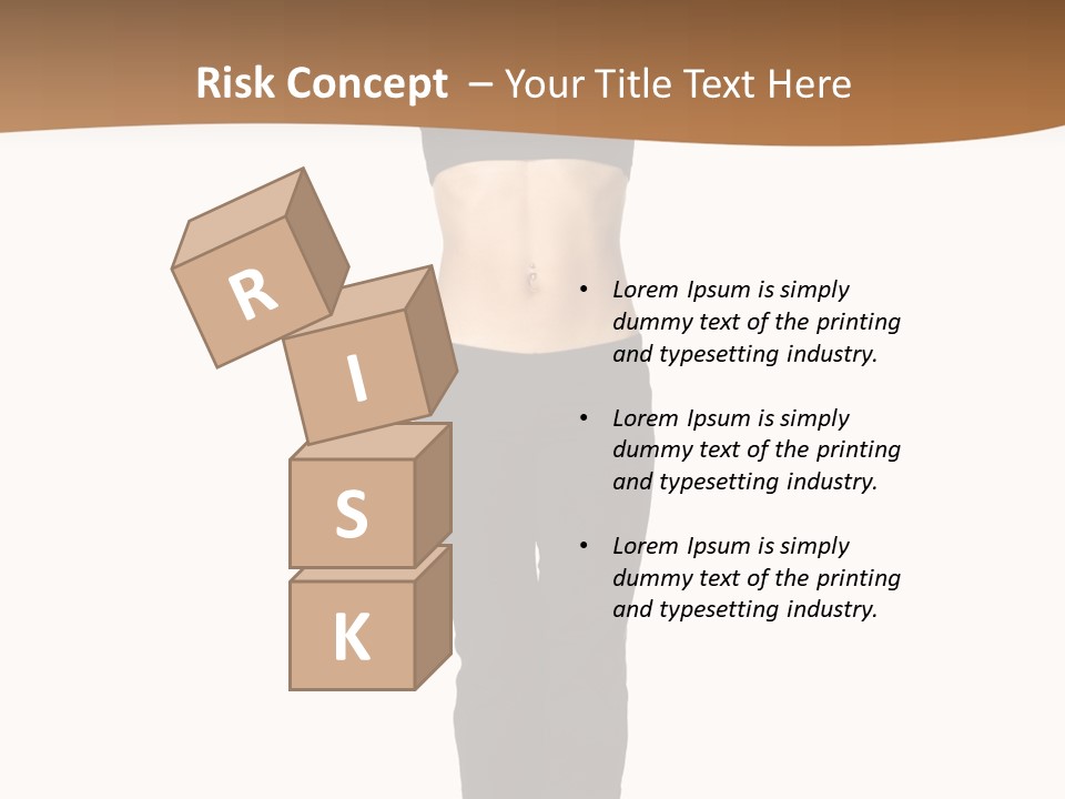 A Female Fitness Instructor Demonstrates The Finishing Position Of The Jump Squat PowerPoint Template