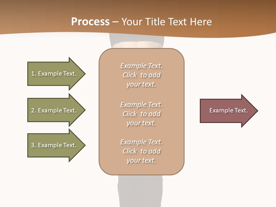 A Female Fitness Instructor Demonstrates The Finishing Position Of The Jump Squat PowerPoint Template