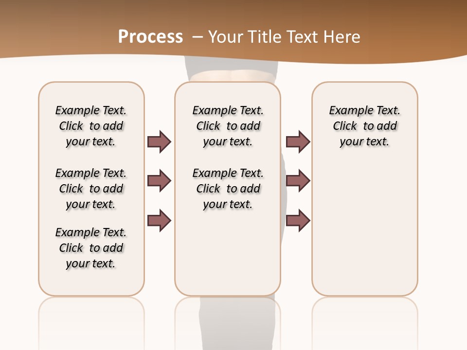 A Female Fitness Instructor Demonstrates The Finishing Position Of The Jump Squat PowerPoint Template