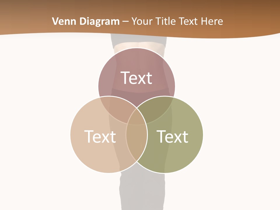 A Female Fitness Instructor Demonstrates The Finishing Position Of The Jump Squat PowerPoint Template