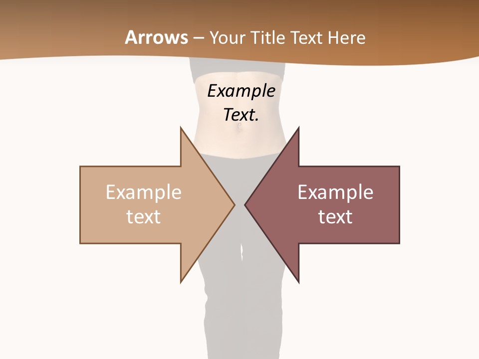 A Female Fitness Instructor Demonstrates The Finishing Position Of The Jump Squat PowerPoint Template