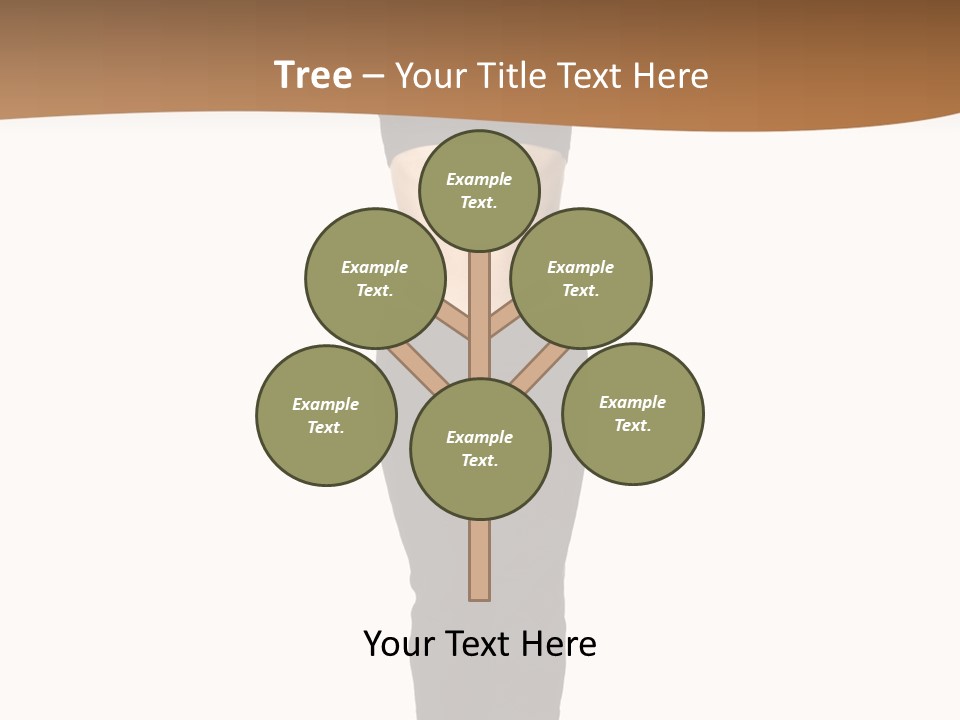 A Female Fitness Instructor Demonstrates The Finishing Position Of The Jump Squat PowerPoint Template