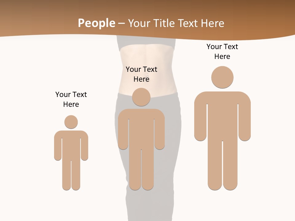 A Female Fitness Instructor Demonstrates The Finishing Position Of The Jump Squat PowerPoint Template