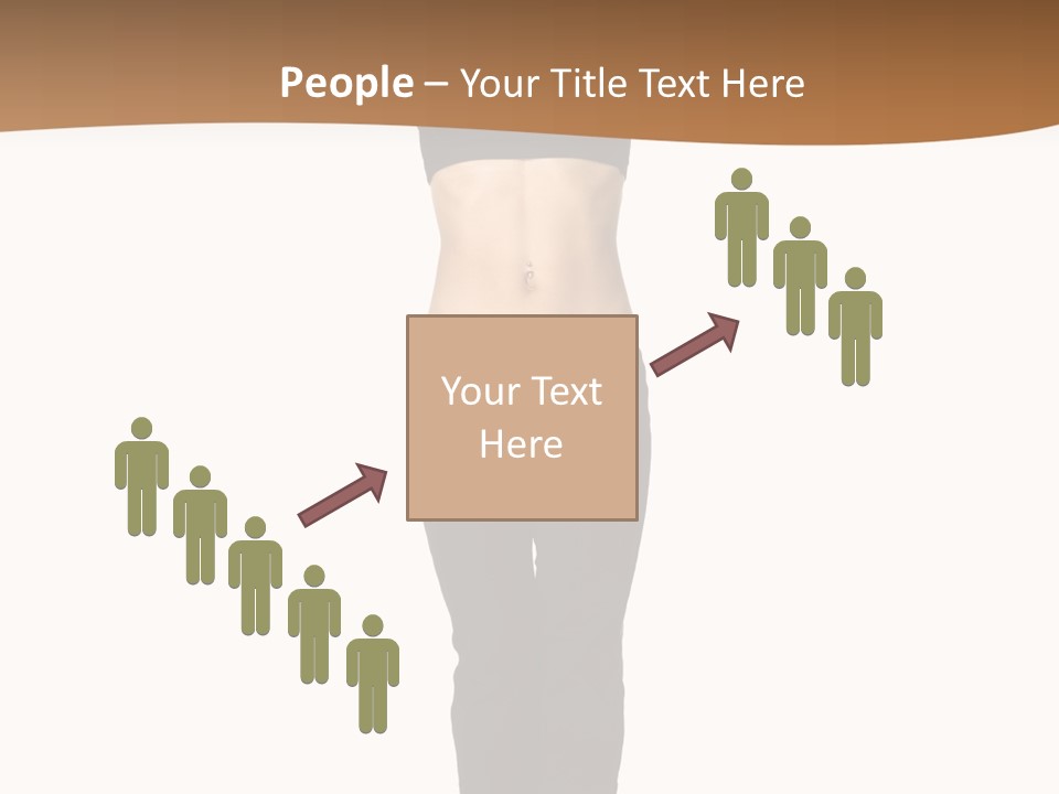 A Female Fitness Instructor Demonstrates The Finishing Position Of The Jump Squat PowerPoint Template