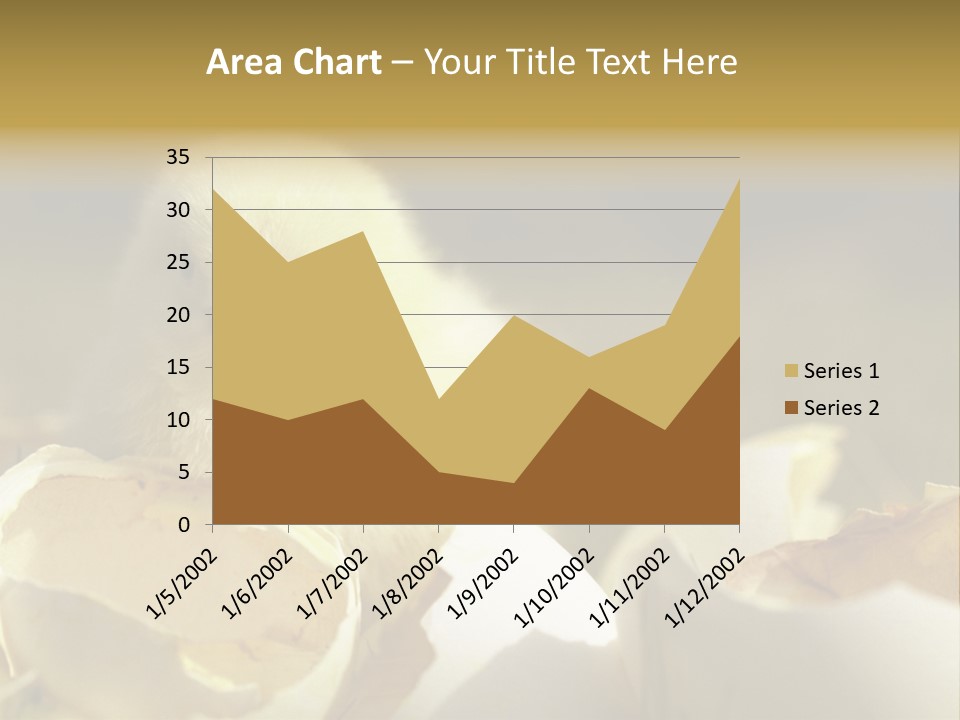 A Small Chicken Sitting Inside Of An Open Egg Shell PowerPoint Template