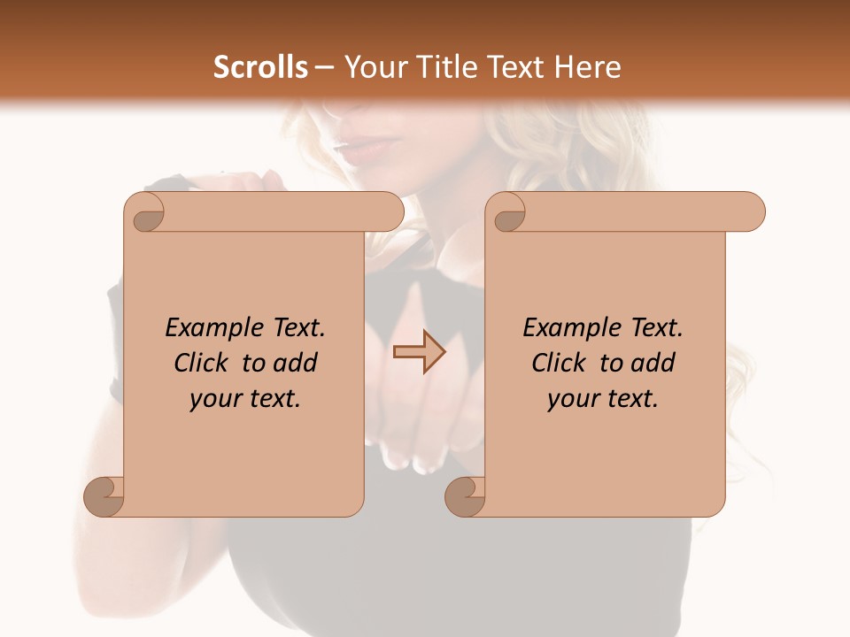 Healthy Young Woman In Red Boxing Gloves Shoots A Straight Right Cross During A Cardio Boxing Workout. PowerPoint Template