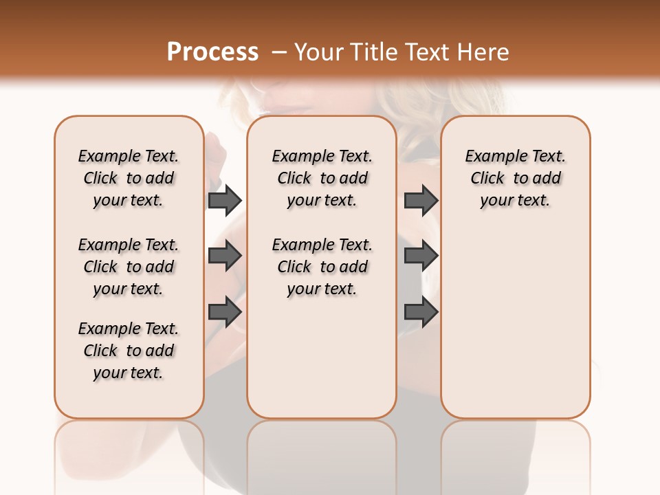 Healthy Young Woman In Red Boxing Gloves Shoots A Straight Right Cross During A Cardio Boxing Workout. PowerPoint Template