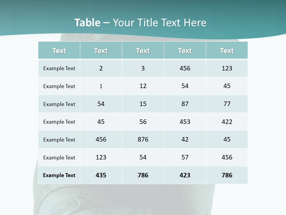 Buddha Relaxing Isolated On White - Plaster Cast Statuette PowerPoint Template