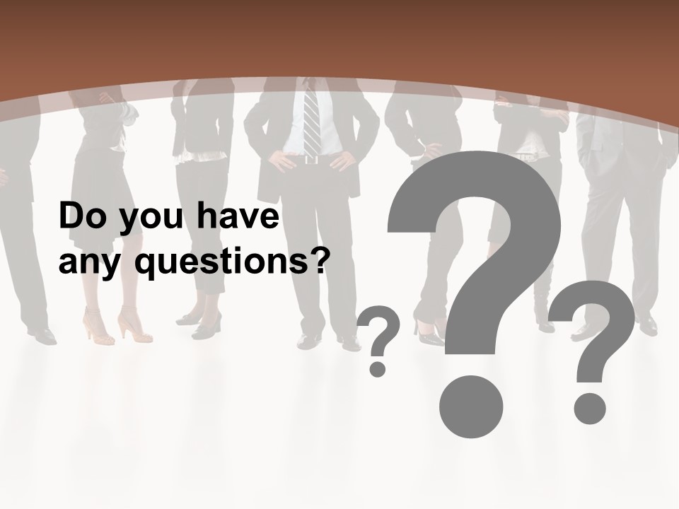 Young Attractive Business People - The Elite Business Team PowerPoint Template