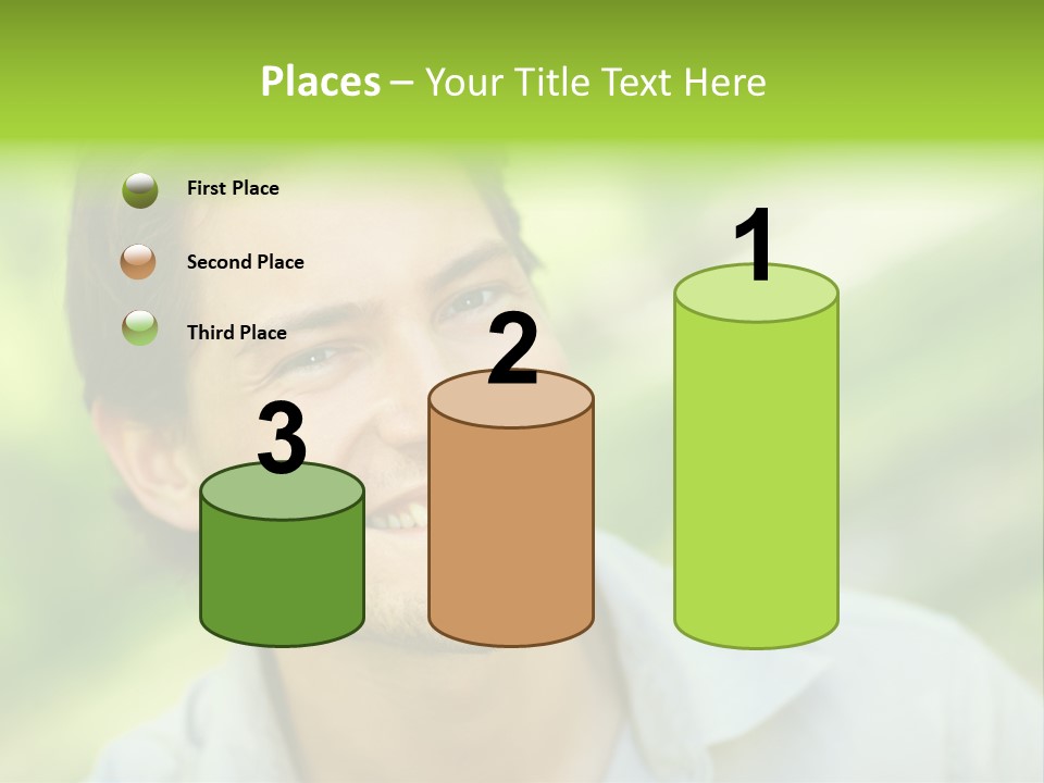 A Row Of Beer Pints PowerPoint Template