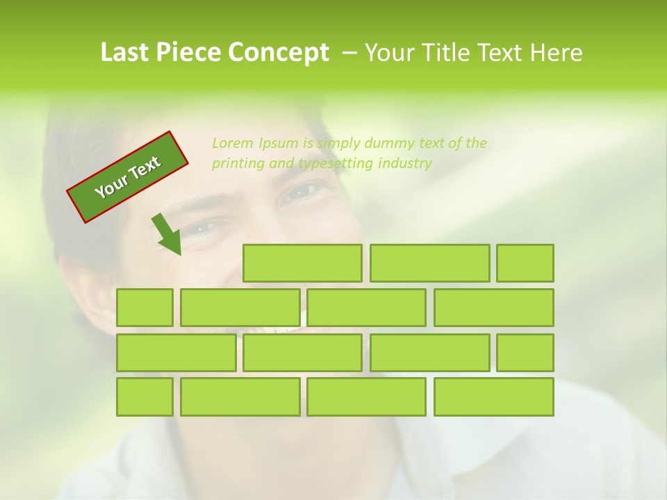 A Row Of Beer Pints PowerPoint Template