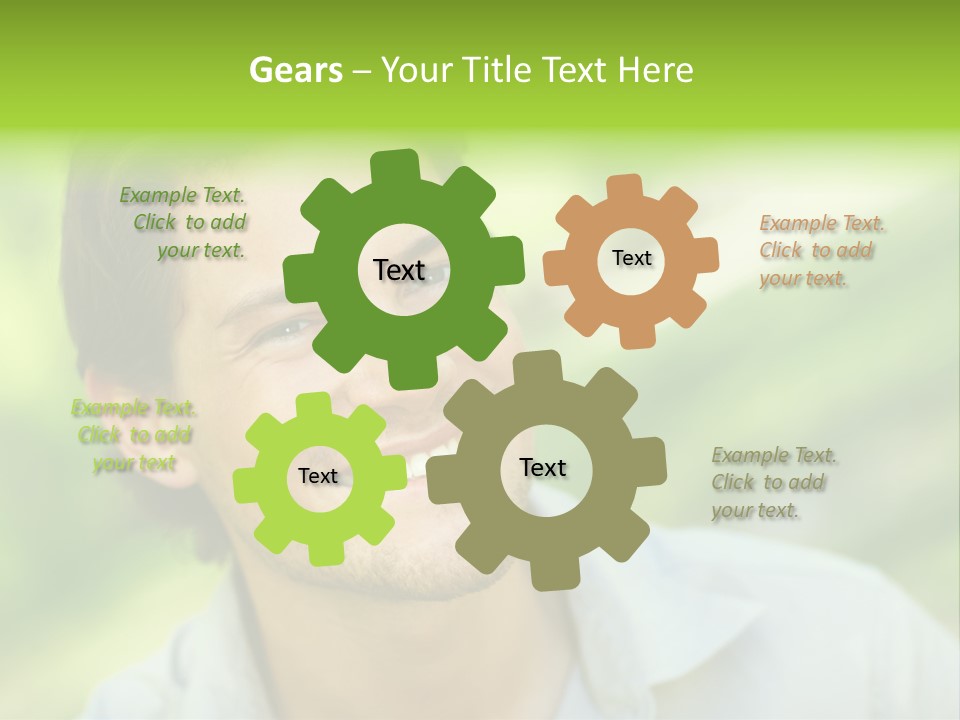 A Row Of Beer Pints PowerPoint Template