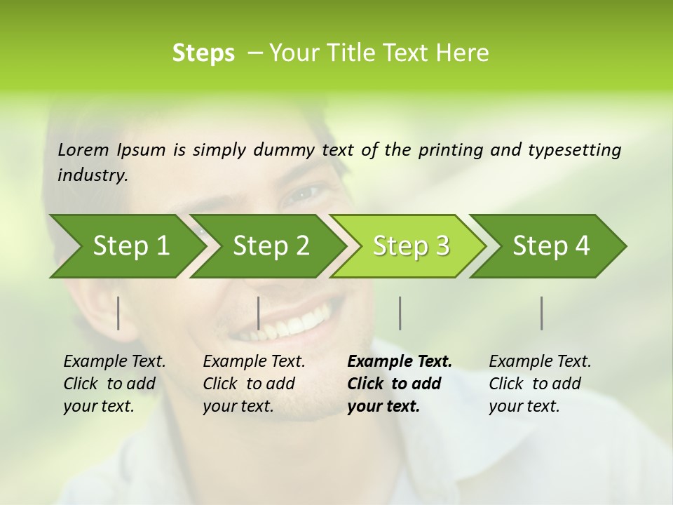 A Row Of Beer Pints PowerPoint Template