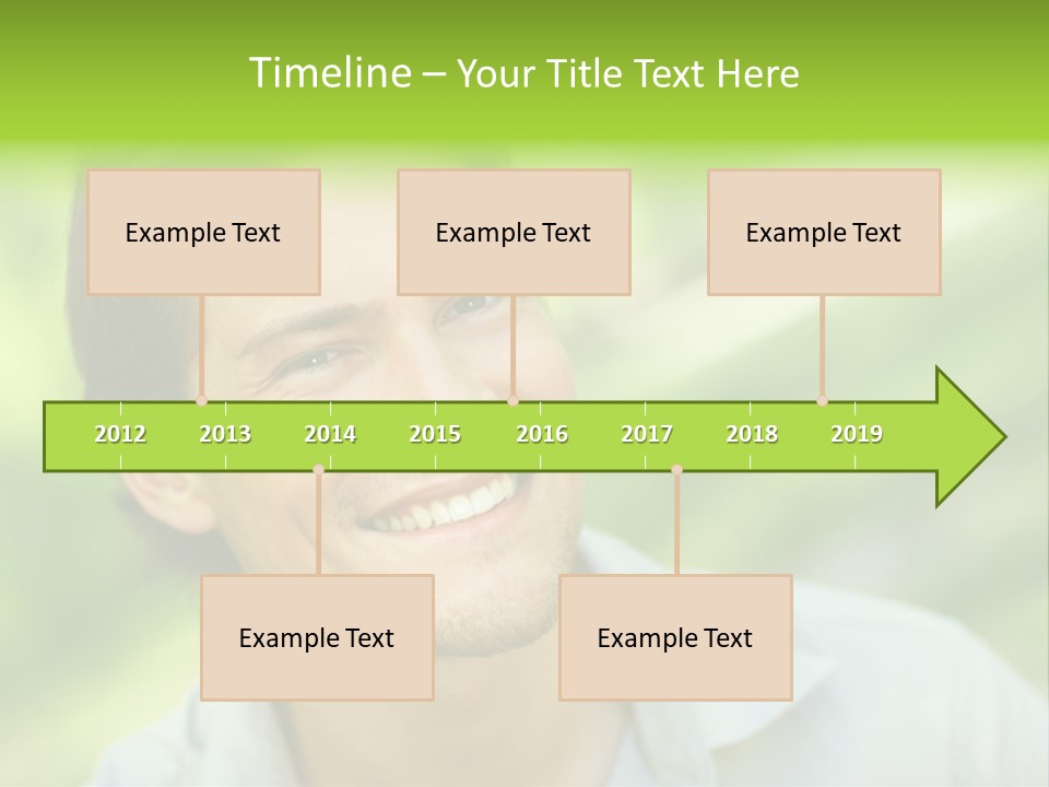 A Row Of Beer Pints PowerPoint Template